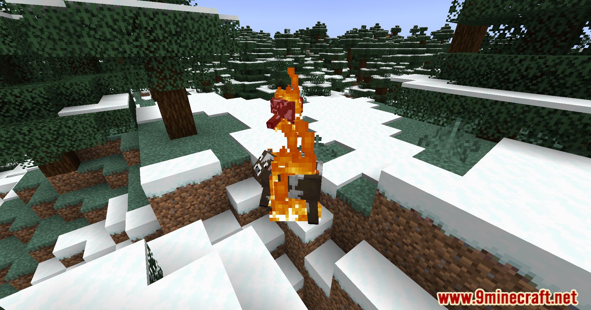image 7 for Burn In The Sun Mod (1.20.4) - corrected the effects of sunlight