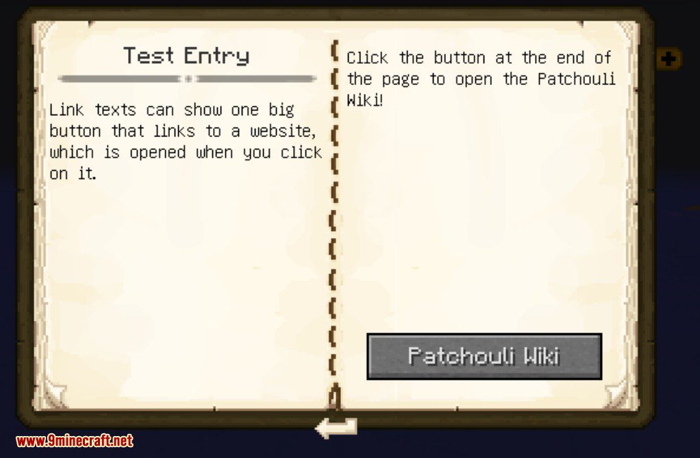 description_8 Patchouli Mod (1.20.1) - Документ для всех
