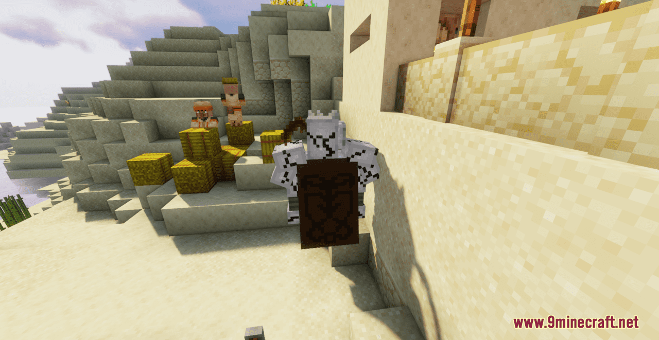 description_3 Golem Knight Resource Pack (1.18.2, 1.19.4, 1.19.2, 1.19) - Пакет текстур