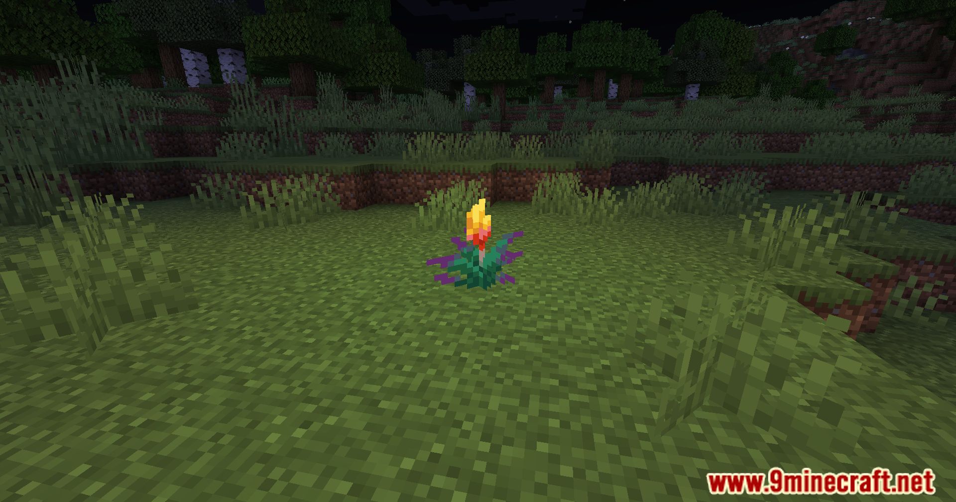 description_0 Светящийся факел Flower Mod - подсветка цветов