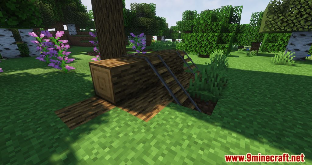 description_5 Curses' Naturals Mod - Случайно генерируемые структуры.