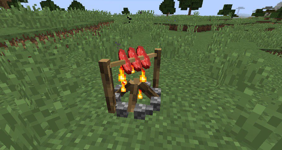 image 6 for Tough As Nails Fogata Spit Mod (1.12.2) - Cocina