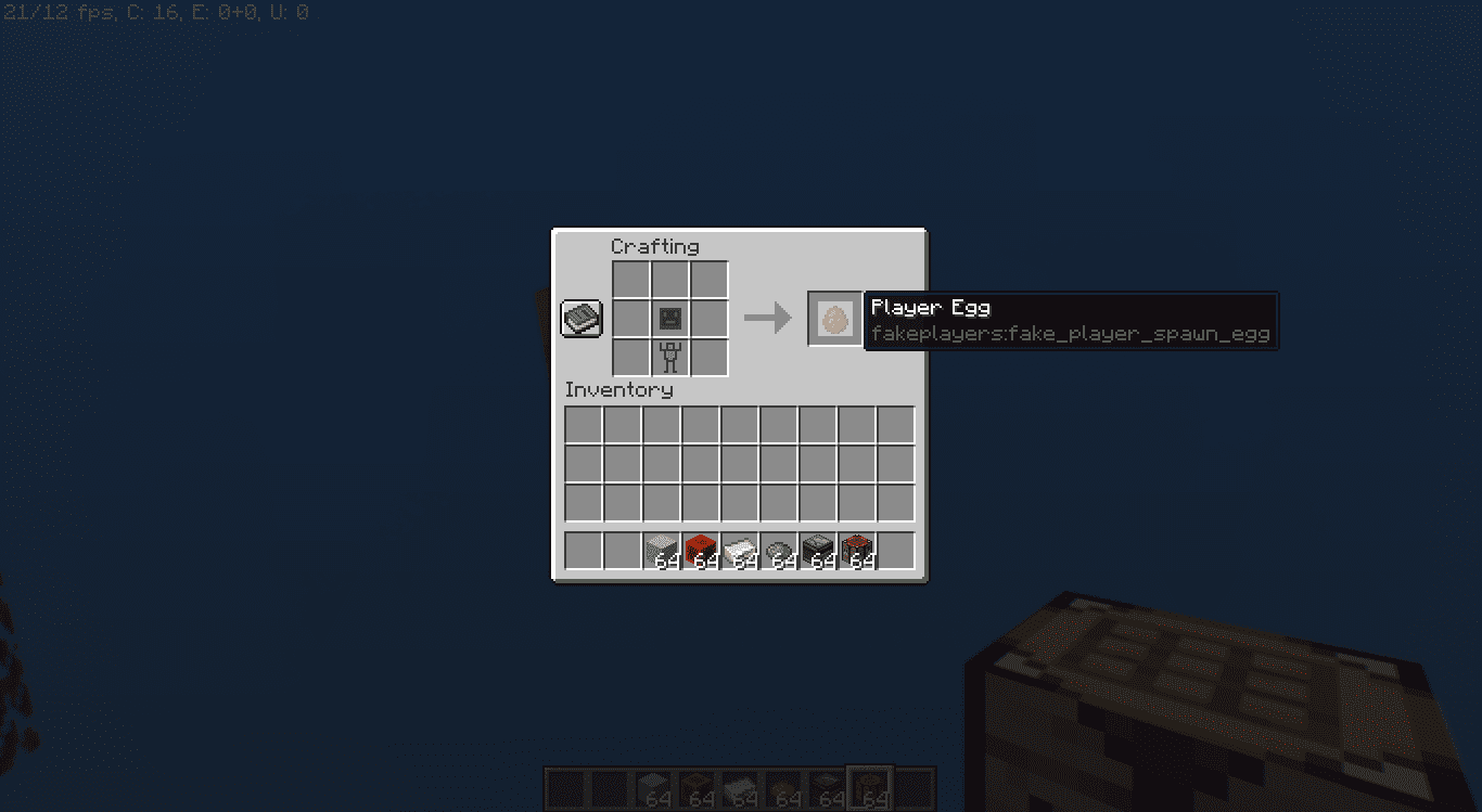 description_2 Fake Player Mod 1.20.2 - player double