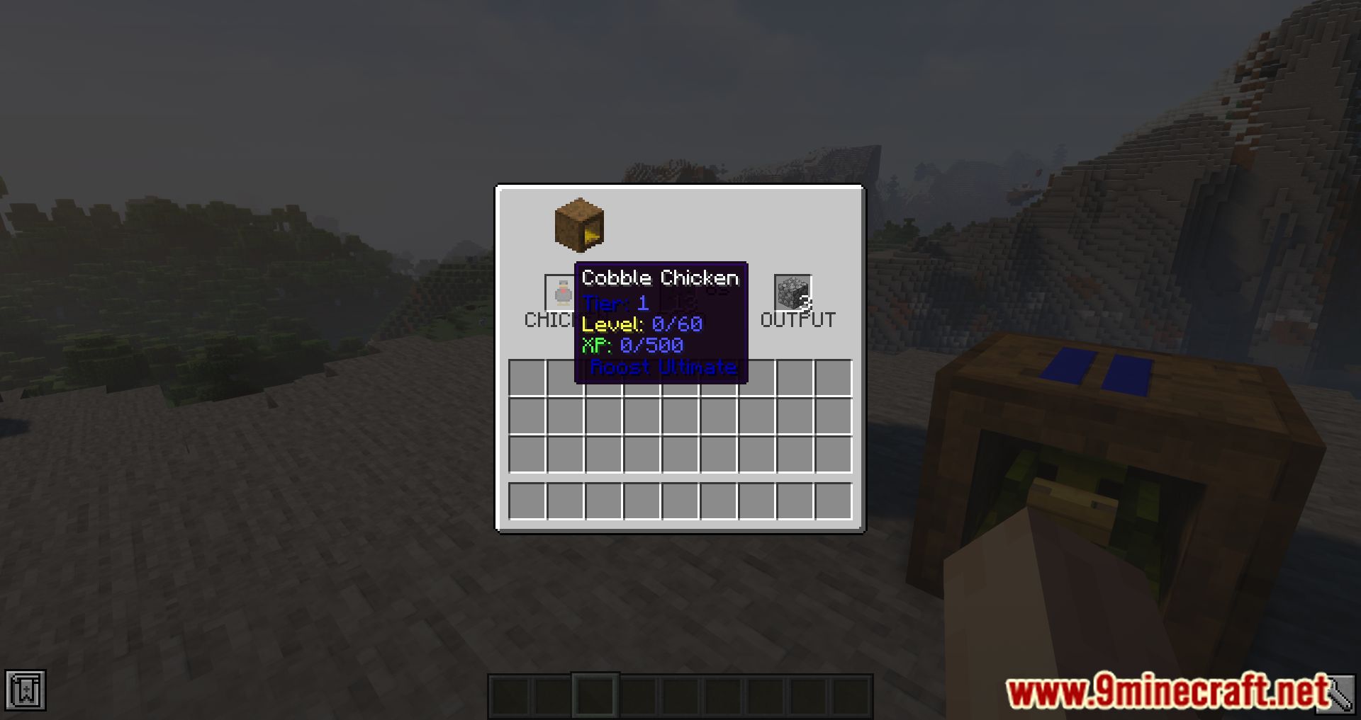 description_15 Roost Ultimate Mod (1.20.4) - capture, breed and extract resources for chickens