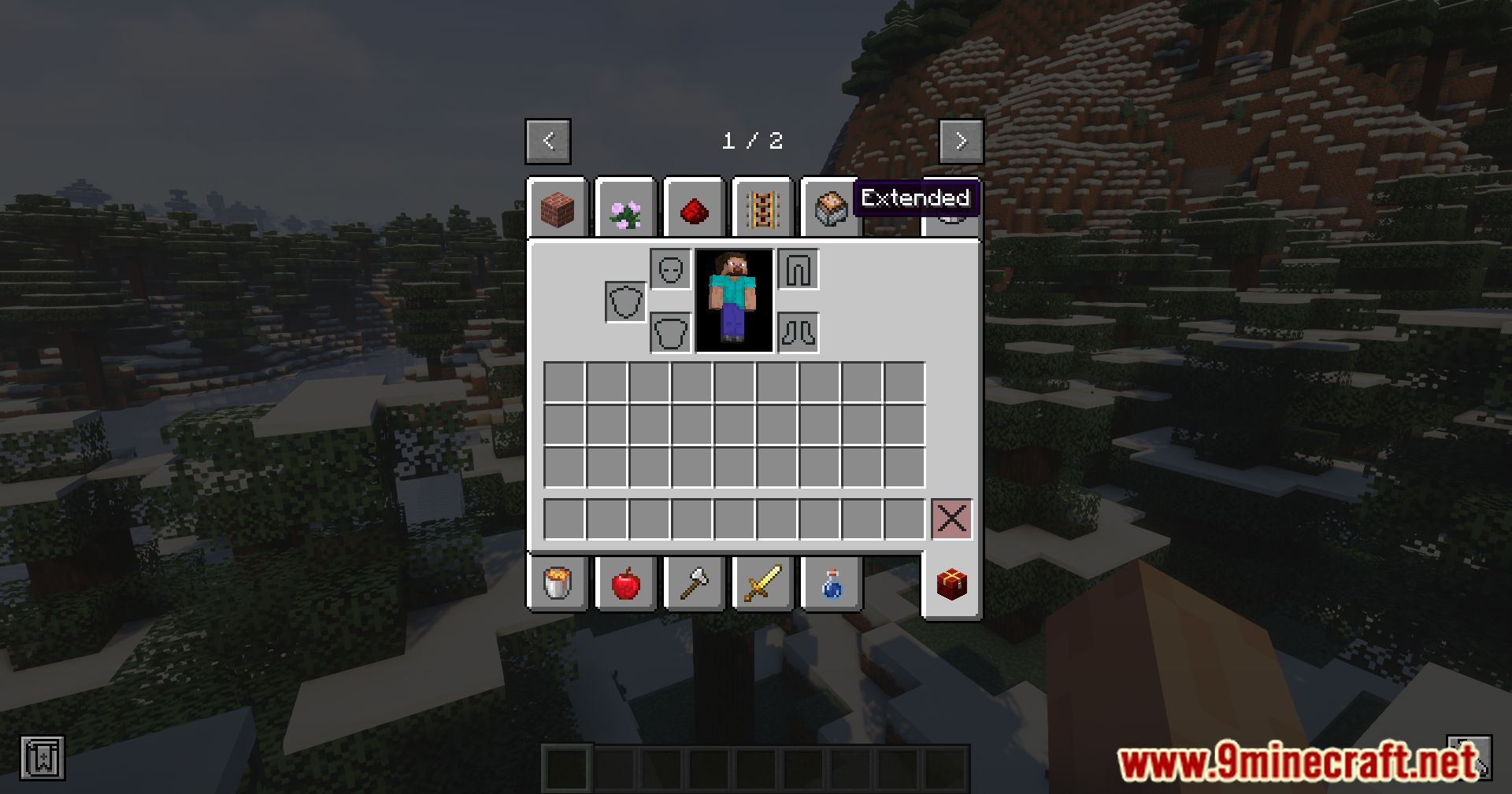 description_1 Extended Creative Inventory Mod (1.19.2, 1.18.2) - переопределяет доступ к предметам Minecraft