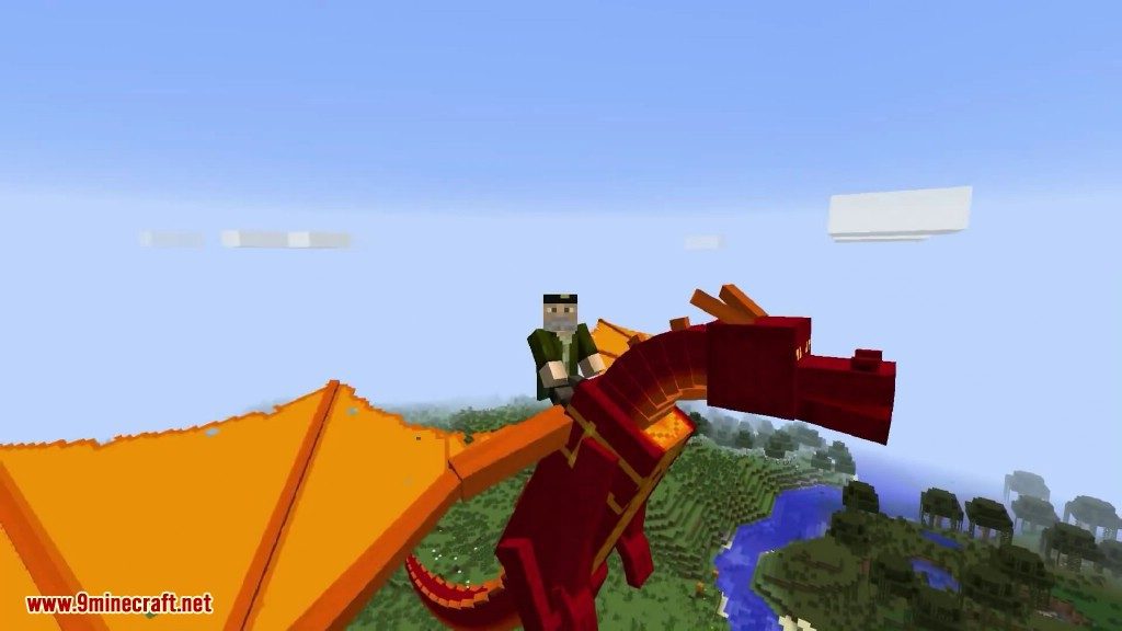 description_13 Dragon Mounts Mod (1.12.2) - ride dragons and tame them