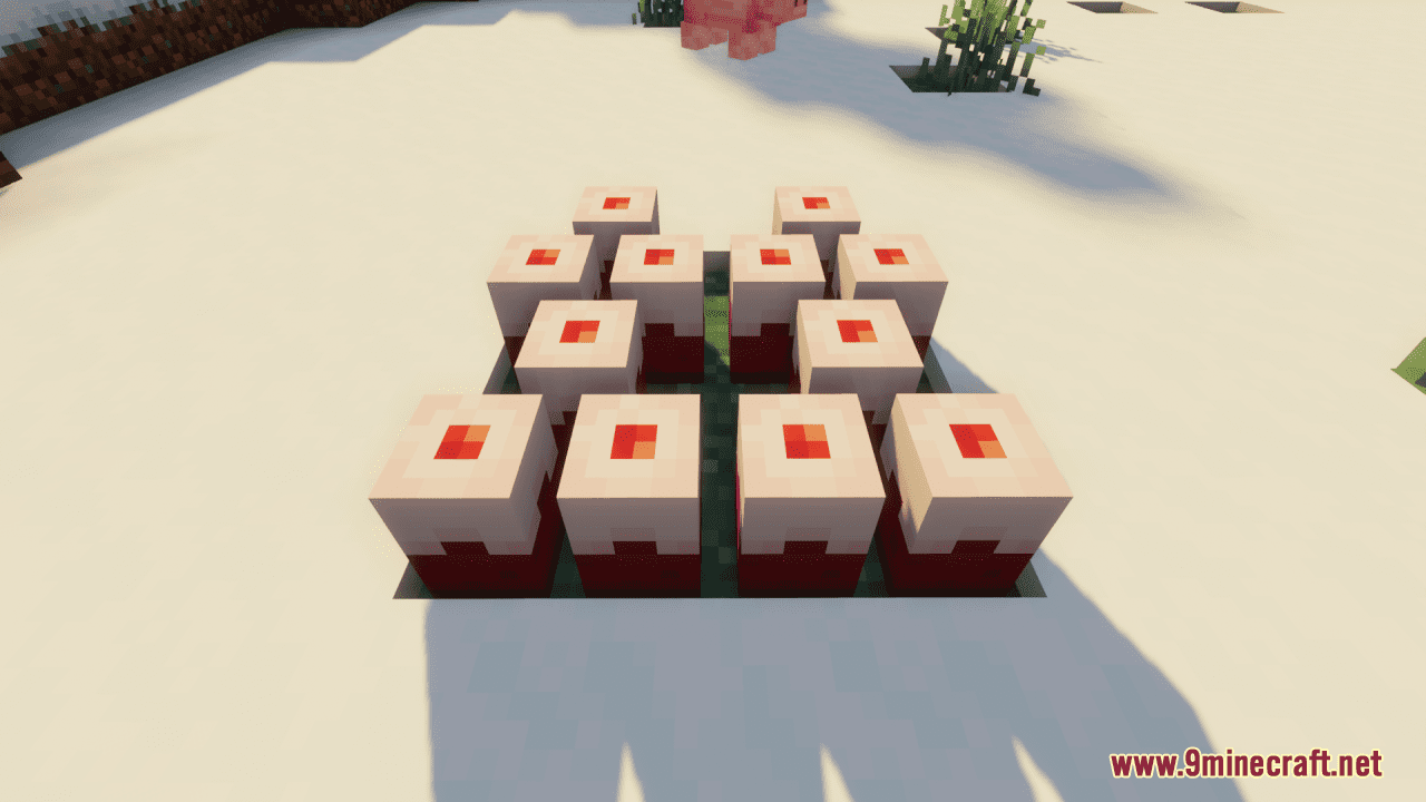 description_10 Mini Strawberry Cake Resource Pack (1.20.2, 1.20.1, 1.20, 1.19.4) - Набор текстур