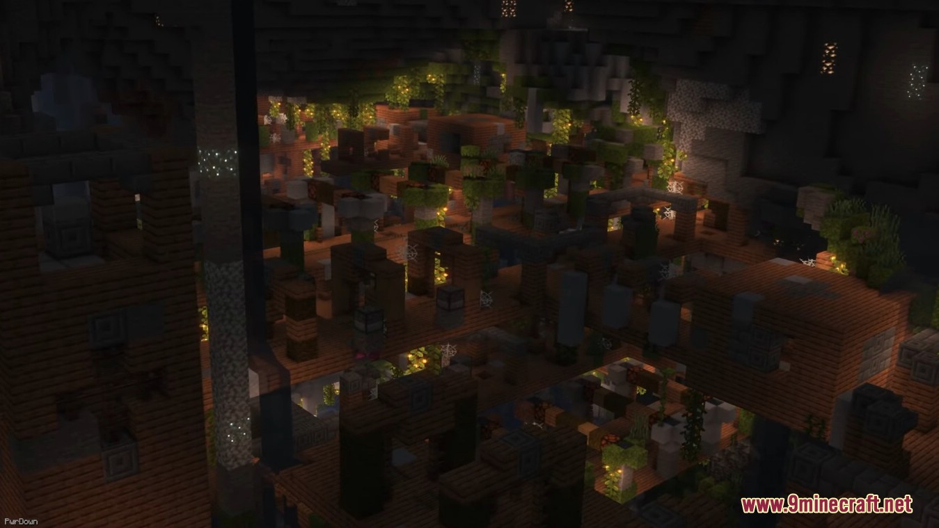 description_8 Mod Hopo Better Mineshaft Mine Shaft。