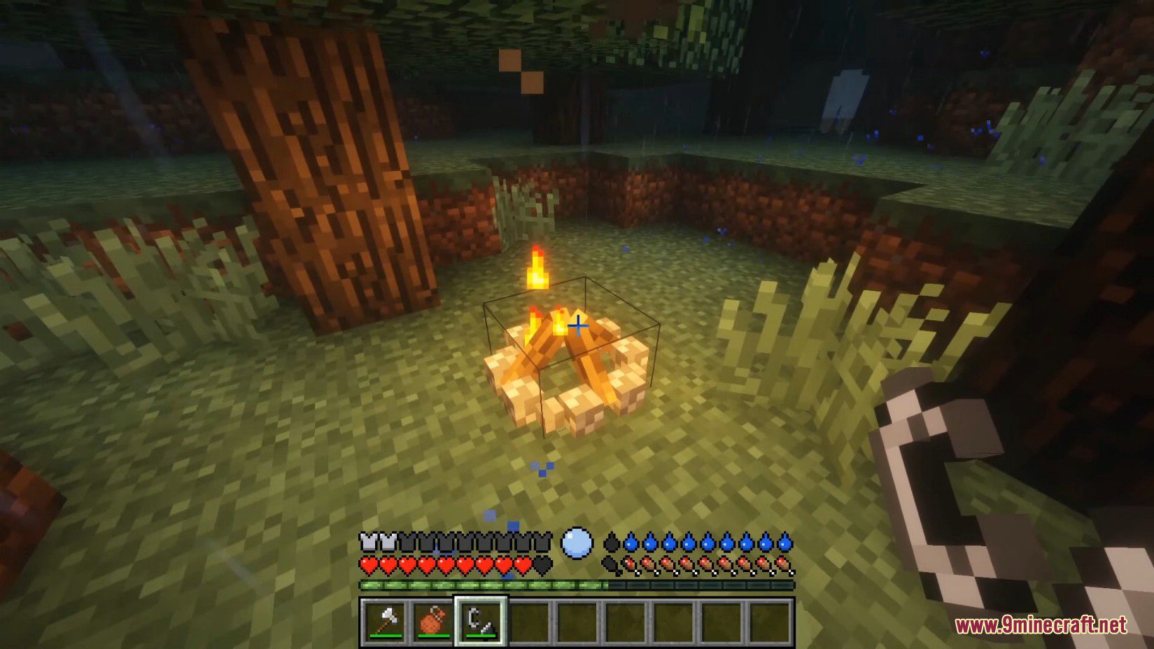 image 4 for Tough As Nails Campfire Spit Mod (1.12.2) - Кулинария