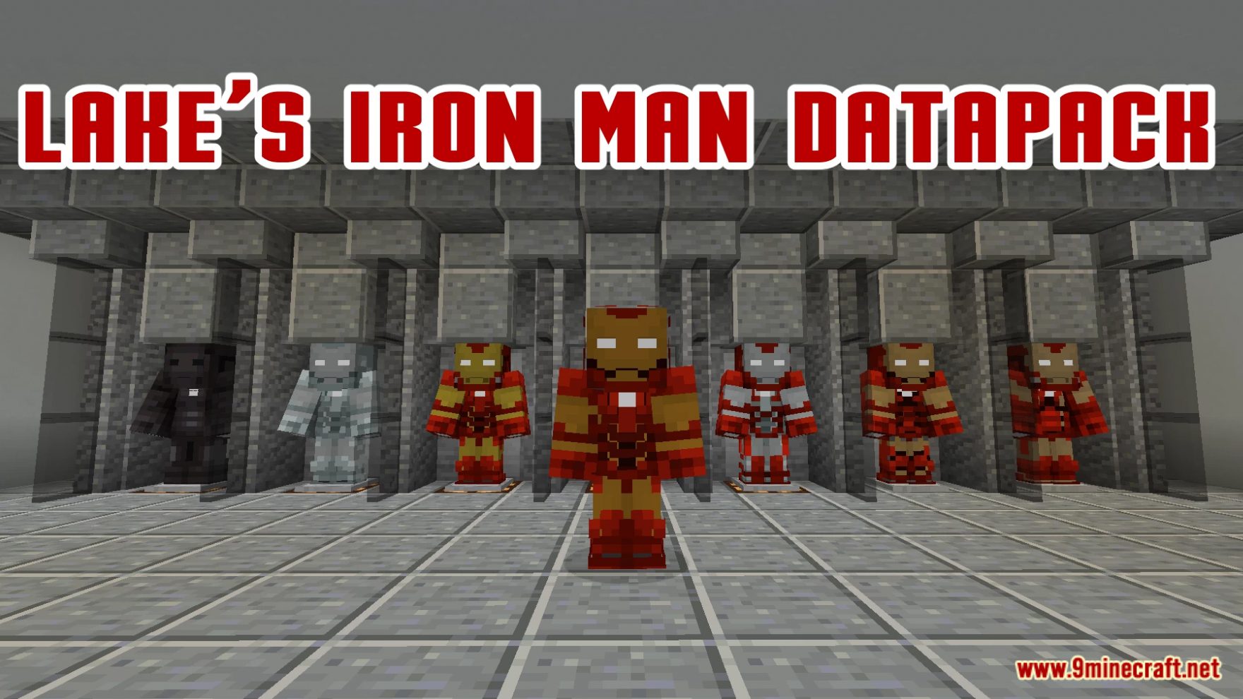 description_2 Stark Industries Datapack (1.19.4, 1.19.2) - Become Iron Man!