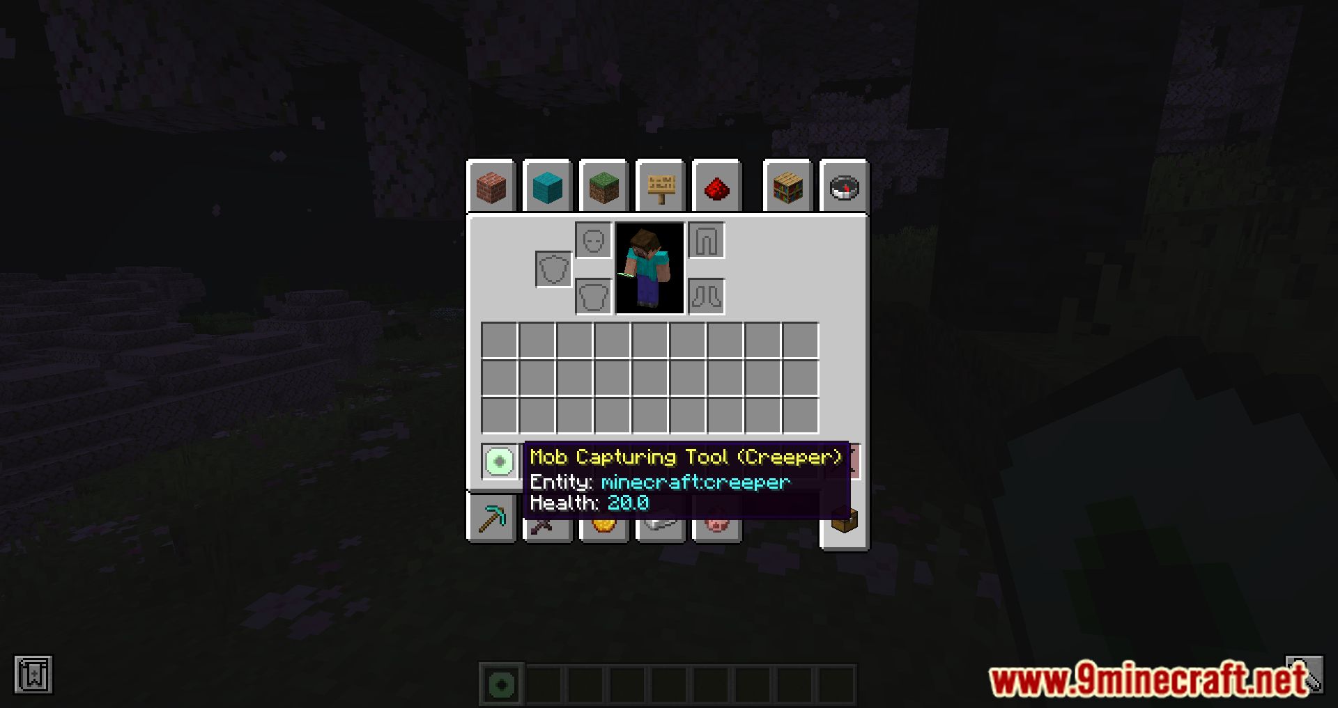description_2 Mob Capturing Tool Mod (1.20.1) - Capture mobs