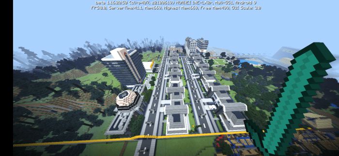 image 27 for Карта города Мервис (1.20, 1.19) - MCPE/Bedrock