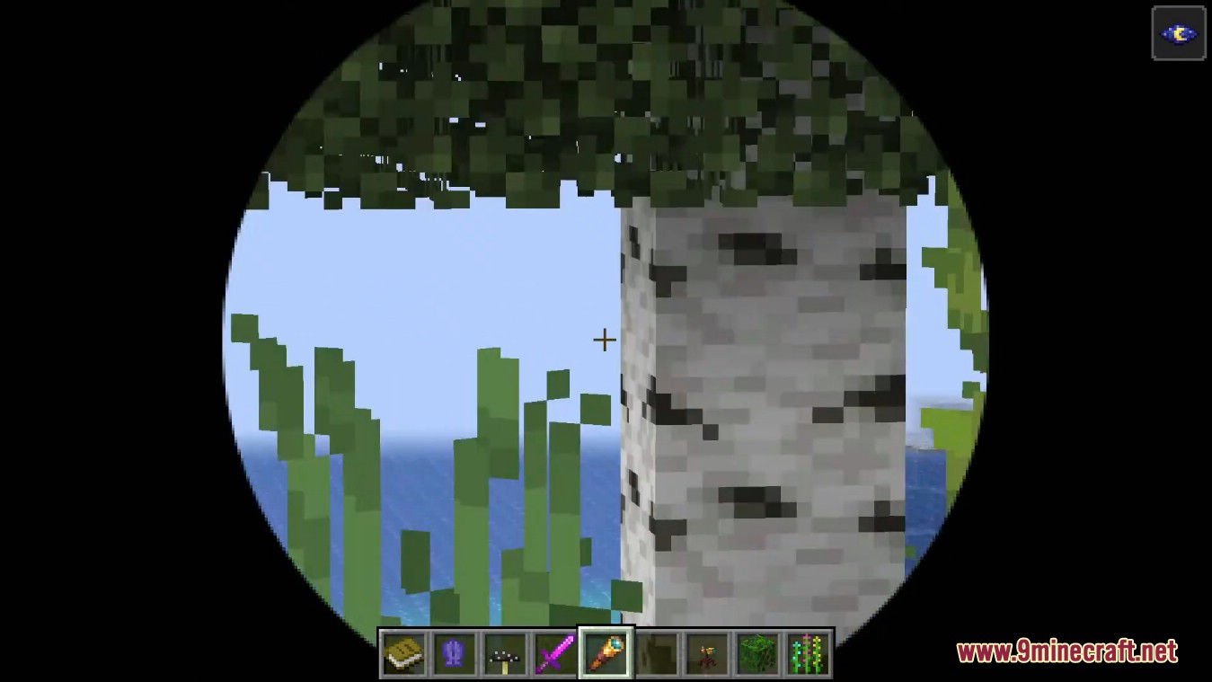 description_6 Spyglass Improvements Mod 1.20.2 - adjustable zoom, quick access