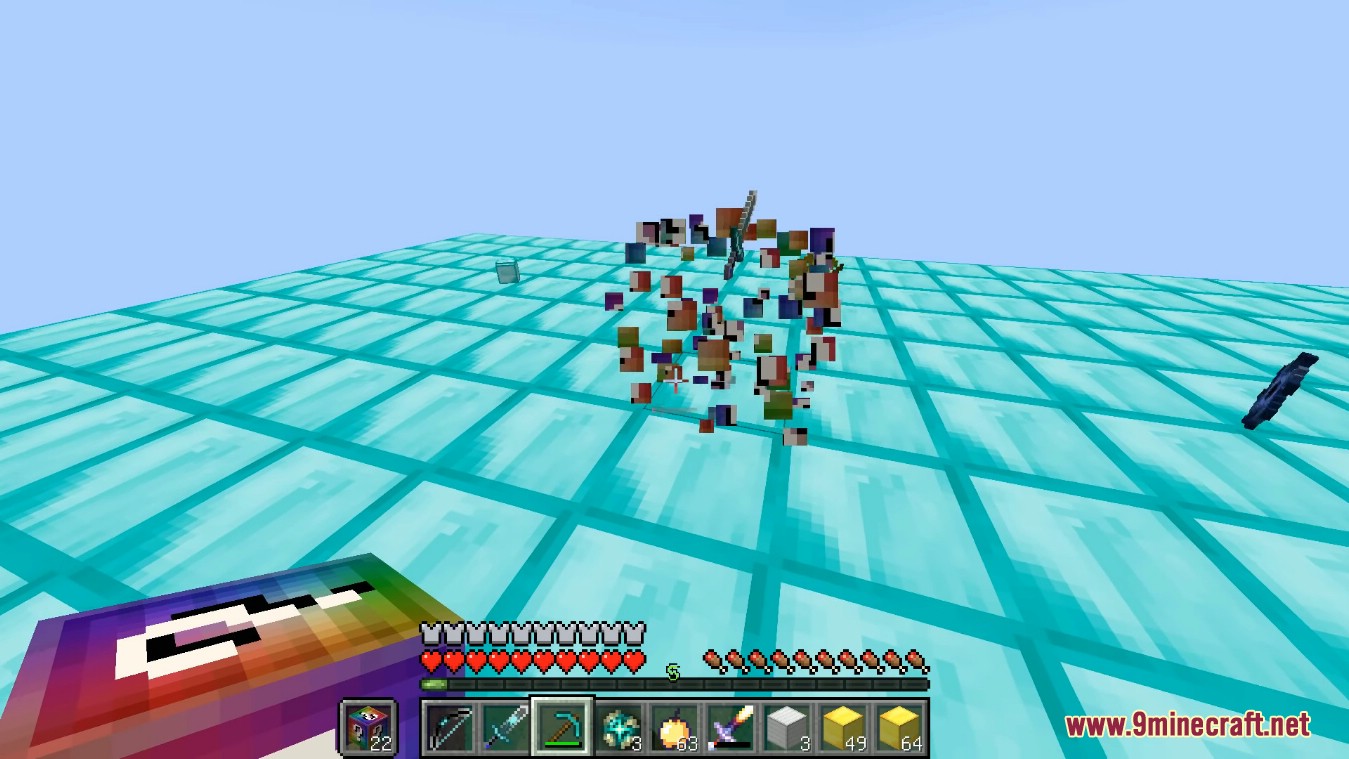 description_9 Avaritia Lucky Block Mod (1.18.2) - worst and best blocks