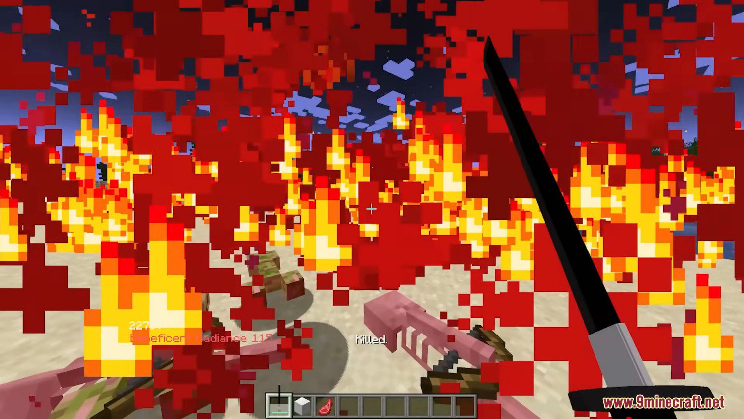 description_4 Craft No Yaiba Mod (1.19.2) - a completely new demon slayer
