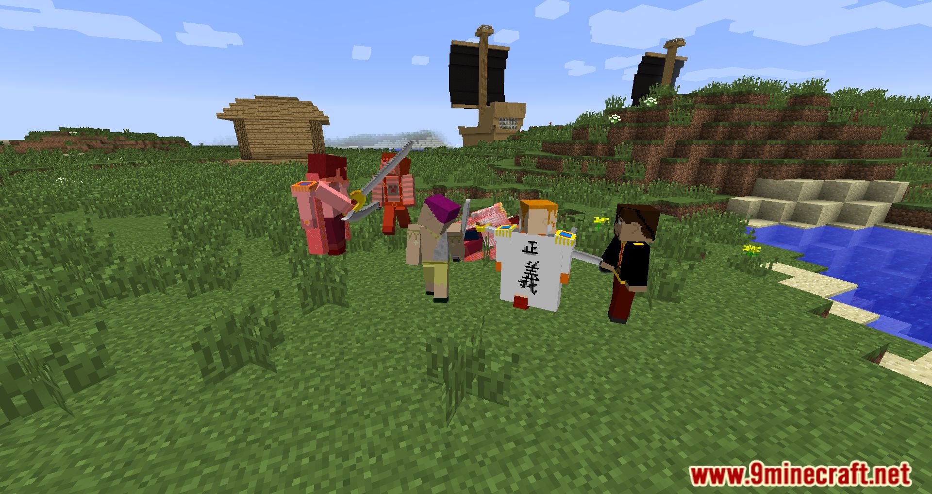 description_28 One Piece Craft Mod Pack (1.16.5) - ONE PIECE IS REAL!!!!