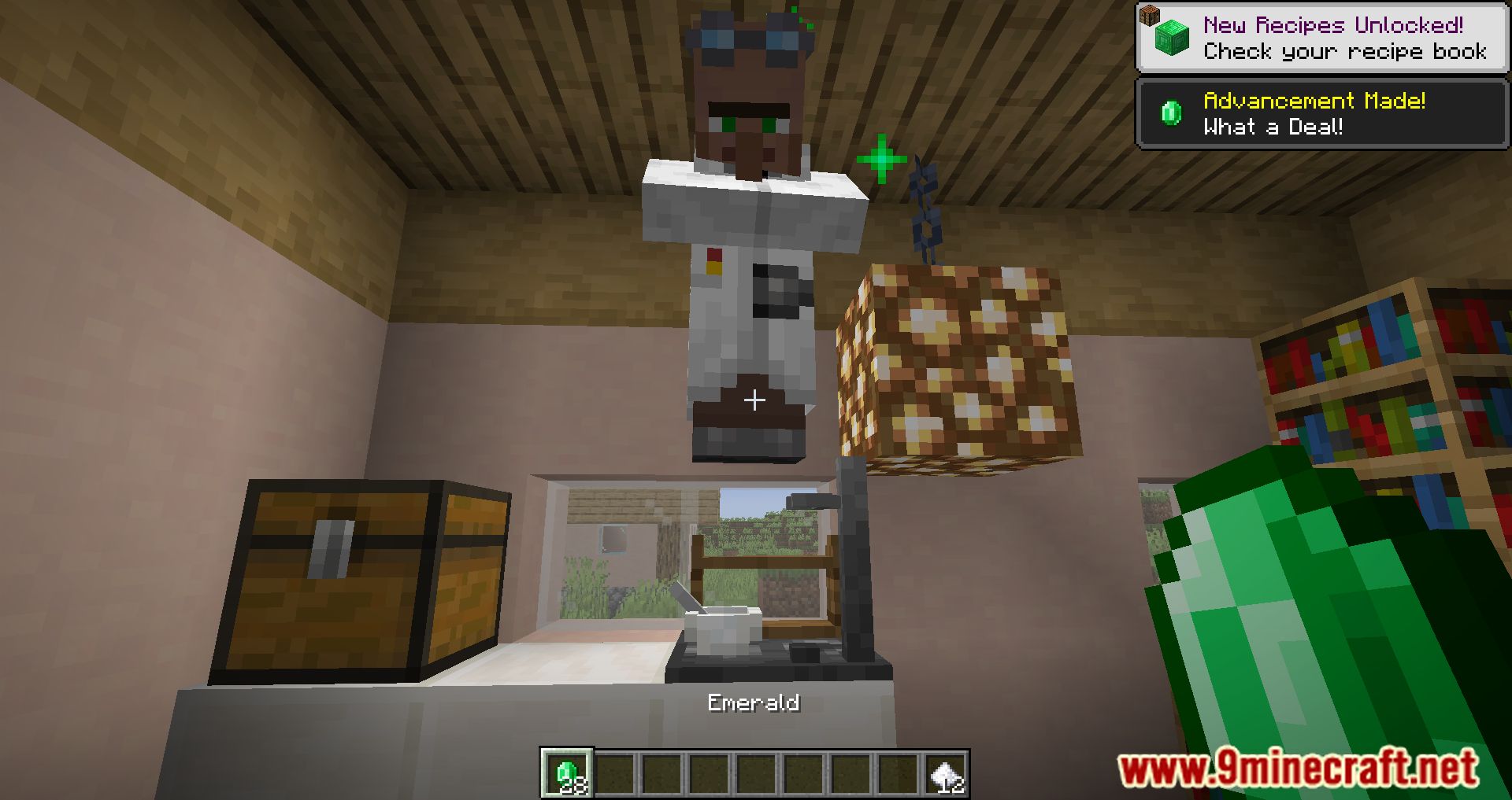 description_5 Villagers Plus Mod 1.20.1 - новые жители, торговля