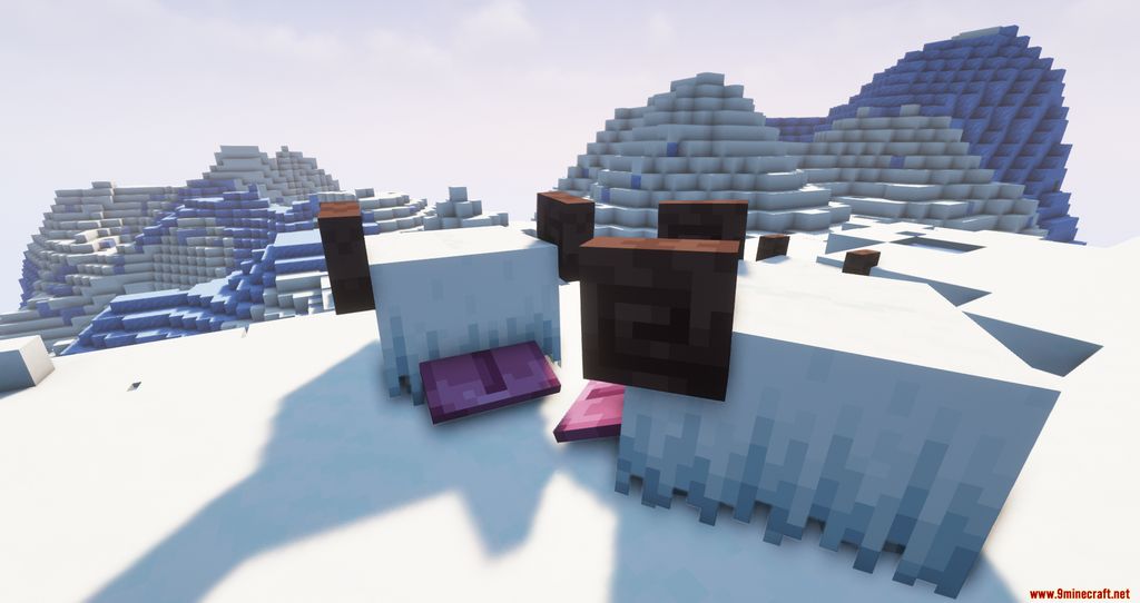 description_0 Mod Snuffles - uma nova multidão para o bioma de neve