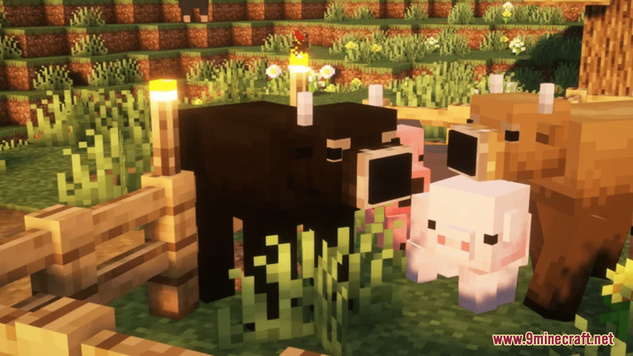 description_2 Better Animals Resource Pack (1.20.4) - текстурный пакет