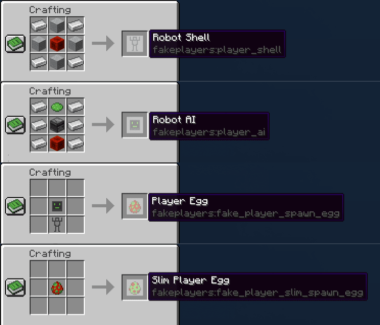 description_0 Fake Player Mod 1.20.2 - player double