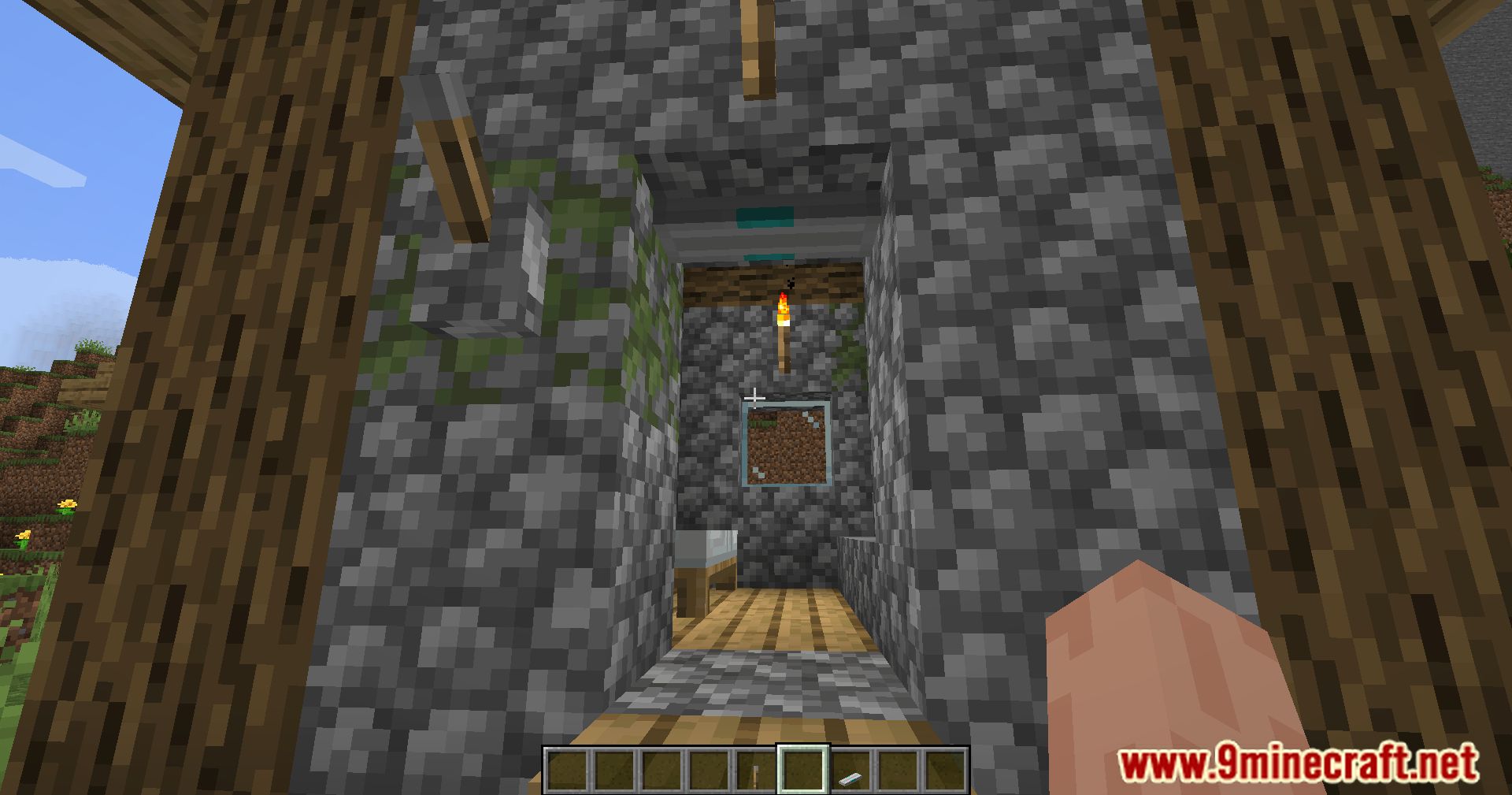 description_8 Laser Bridges & Doors Mod (1.19.4) Fabric/Quilt version - a futuristic combination of functionality and style!