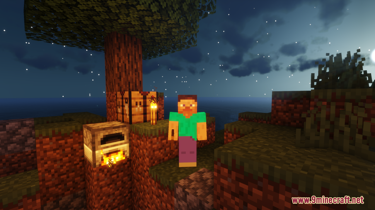 description_3 Stranded Island Map (1.20.4, 1.19.4) - Island Survival