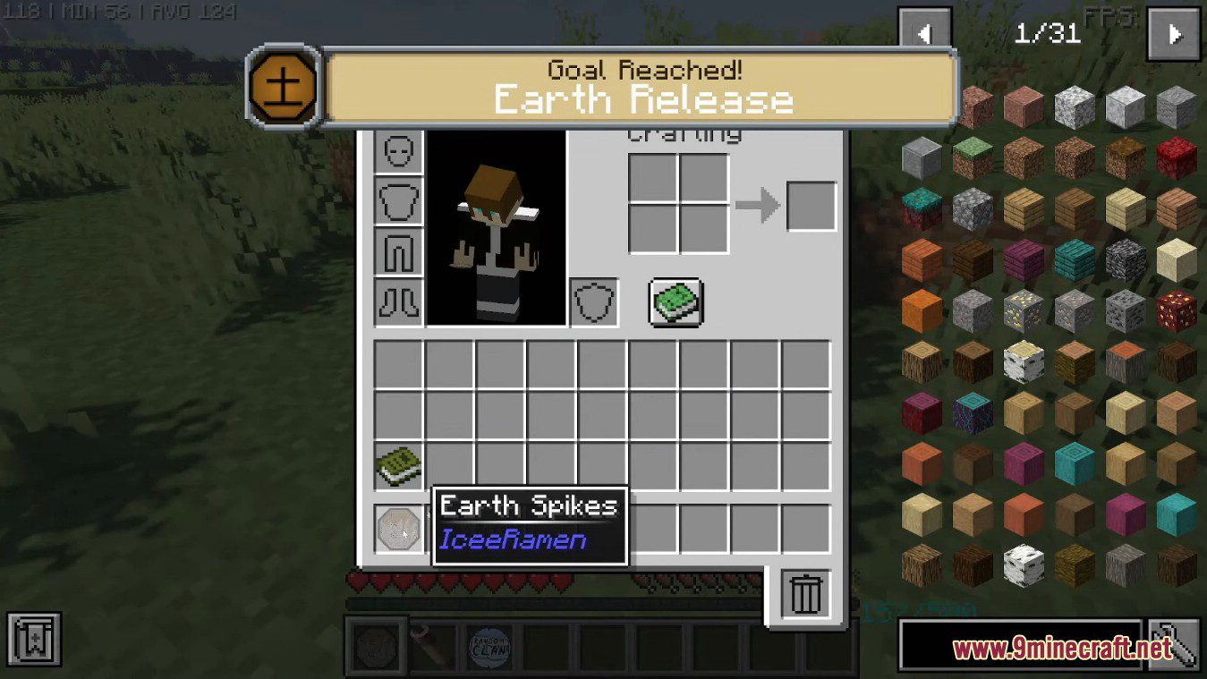 description_1 IceeRamen Naruto Mod (1.16.5) - The Art of All Nature