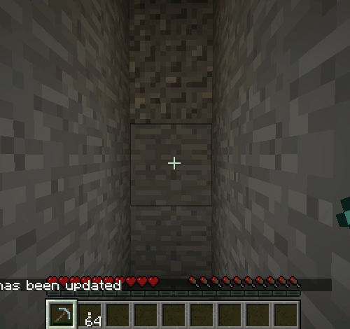 description_1 Mod Gravel Miner (1.20.4) Versão forjada - torna a mineração mais divertida