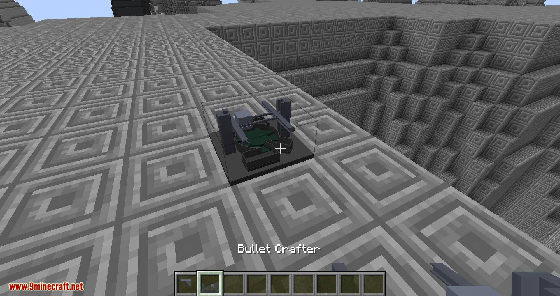 description_20 Receiver Gun Module 1.12.2 (Play Russian Roulette in Minecraft)