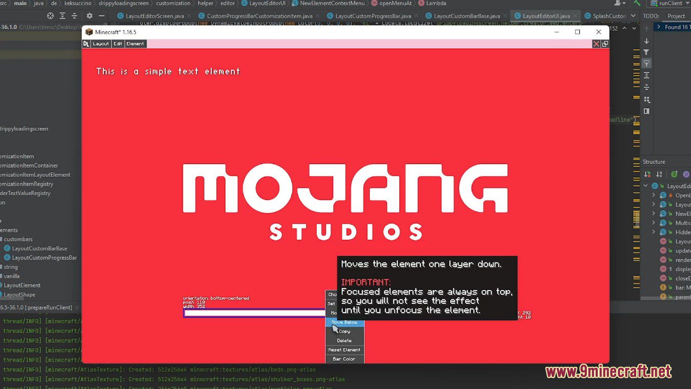 description_3 Drippy Loading Screen Mod (1.20.4) - Customize Minecraft loading