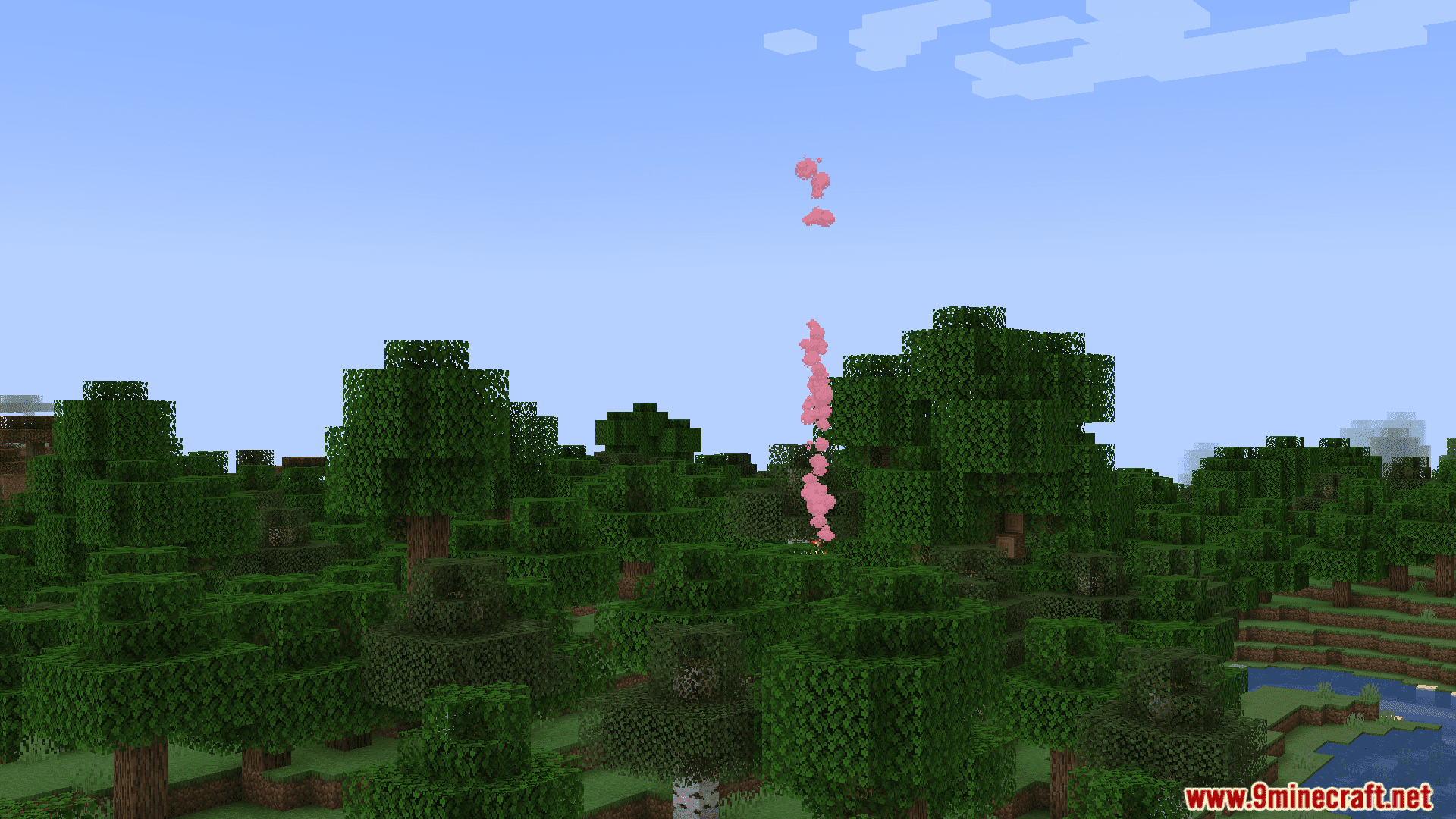 description_1 Smoke Signals Mod (1.20.4) - different colors of smoke