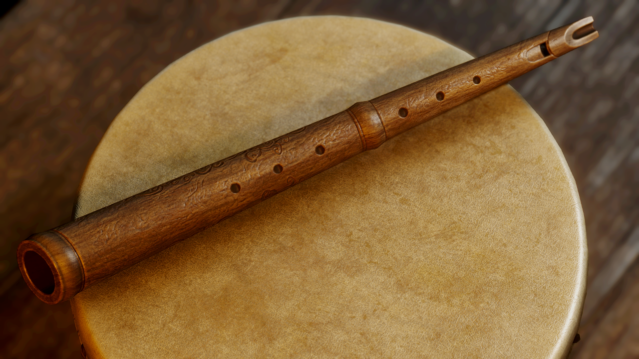 description_2 2k-4k musical instruments / JS Instruments of Skyrim SE