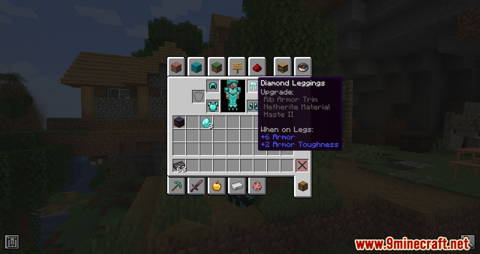 image 12 for Mod TrimsEffects (1.20.5) - Armor adjustment for special effects