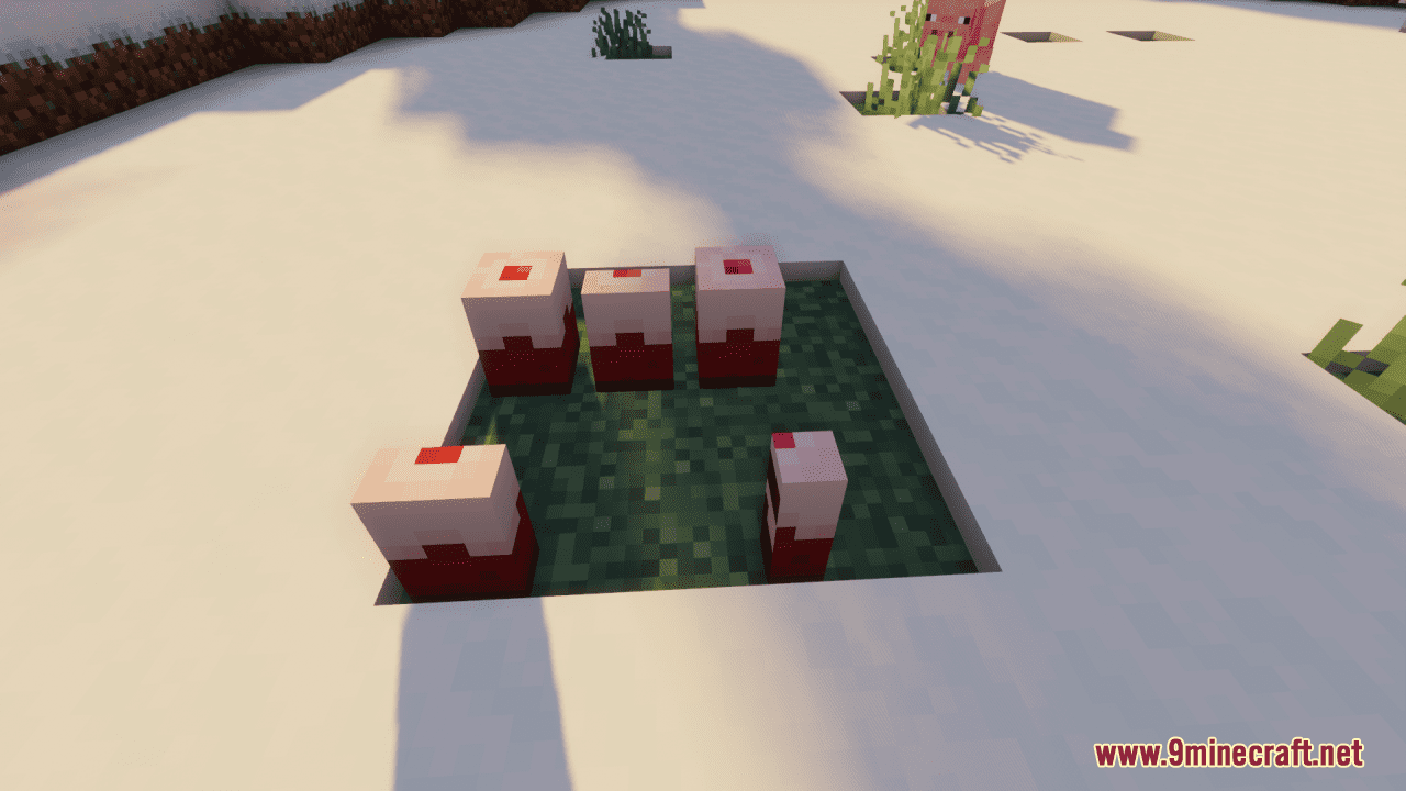 description_12 Mini Strawberry Cake Resource Pack (1.20.2, 1.20.1, 1.20, 1.19.4) - Набор текстур