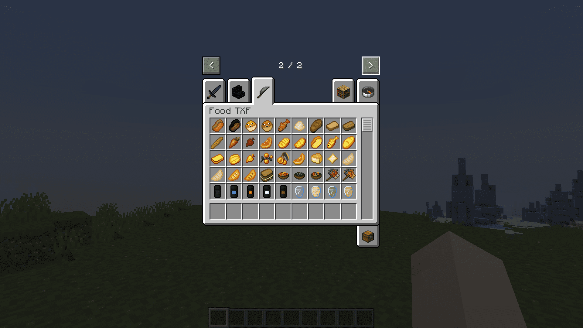 image 1 for  Food TXF Mod (1.20.6) - Дополнительные предметы питания!