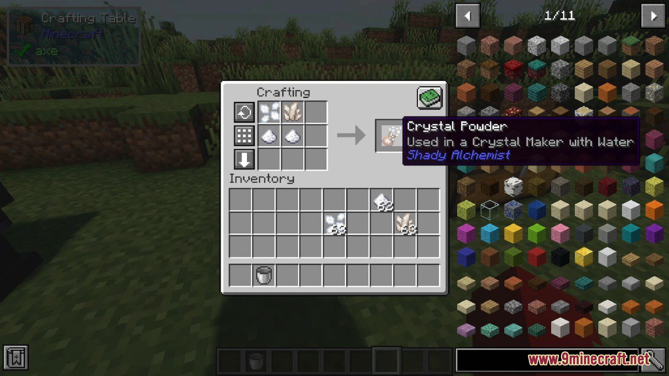 description_3 Shady Alchemist Mod - новая система производства изумрудов.