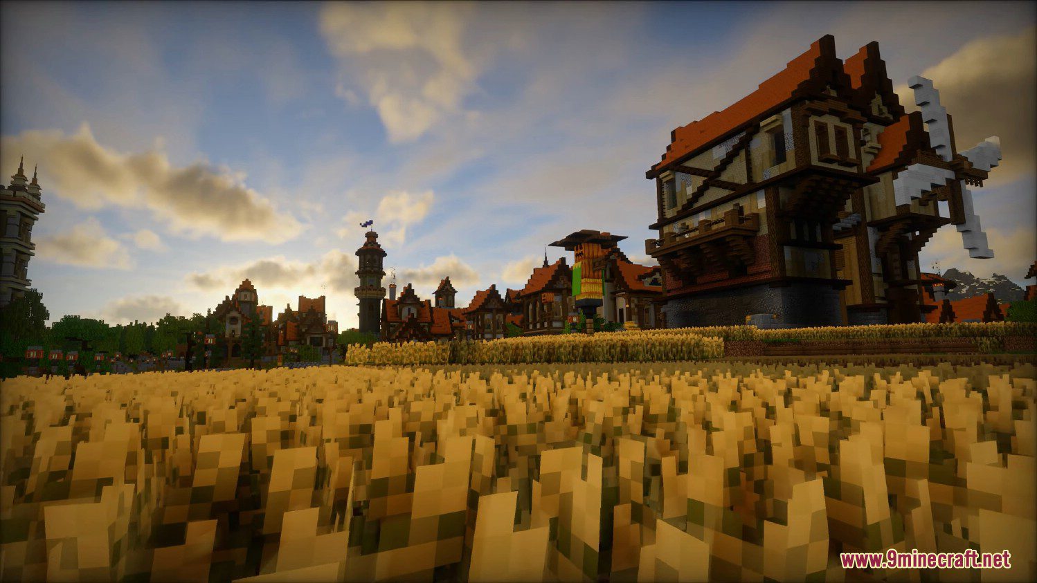 description_9 Noble Shaders 1.20.4 - хорошо выглядящая графика