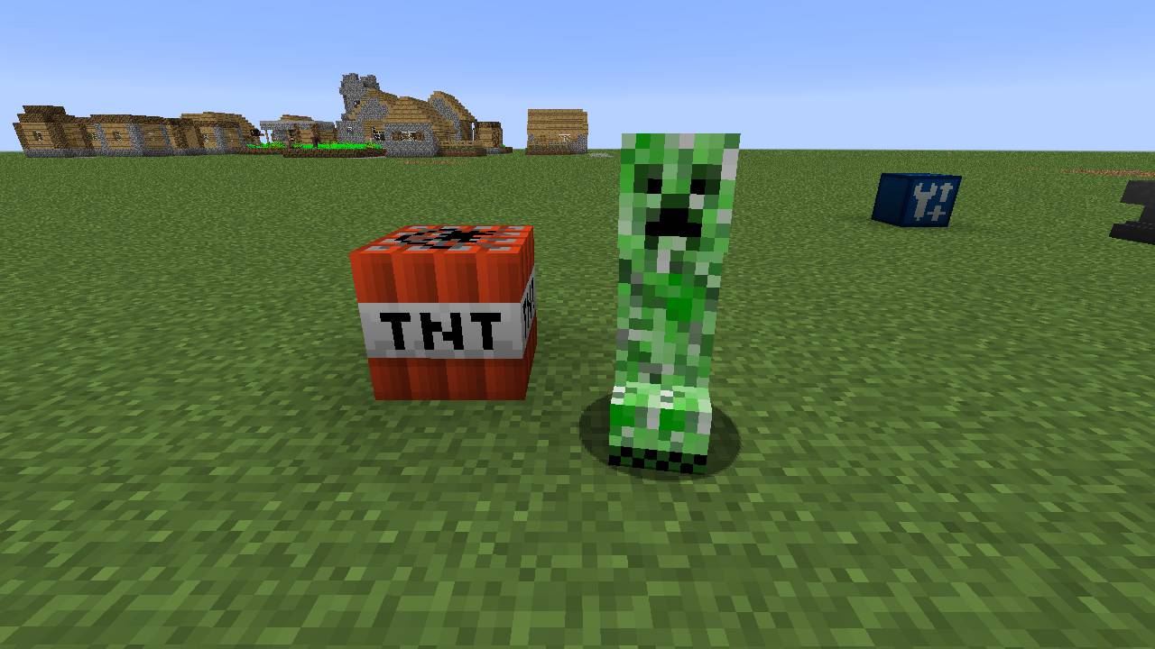 description_0 Environmental Creepers Mod 1.20.2 - changes the behavior of creepers