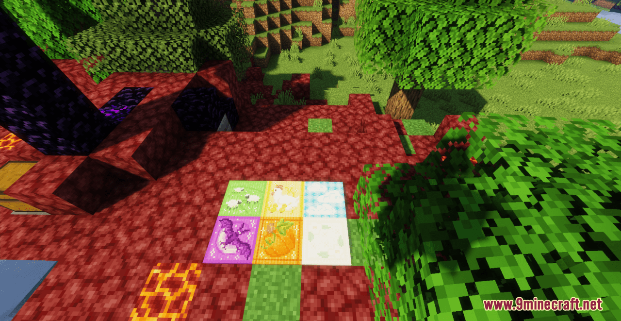 description_1 Buul0chka's Carpets Resource Pack (1.19.3, 1.19.2, 1.19) - текстур-пак