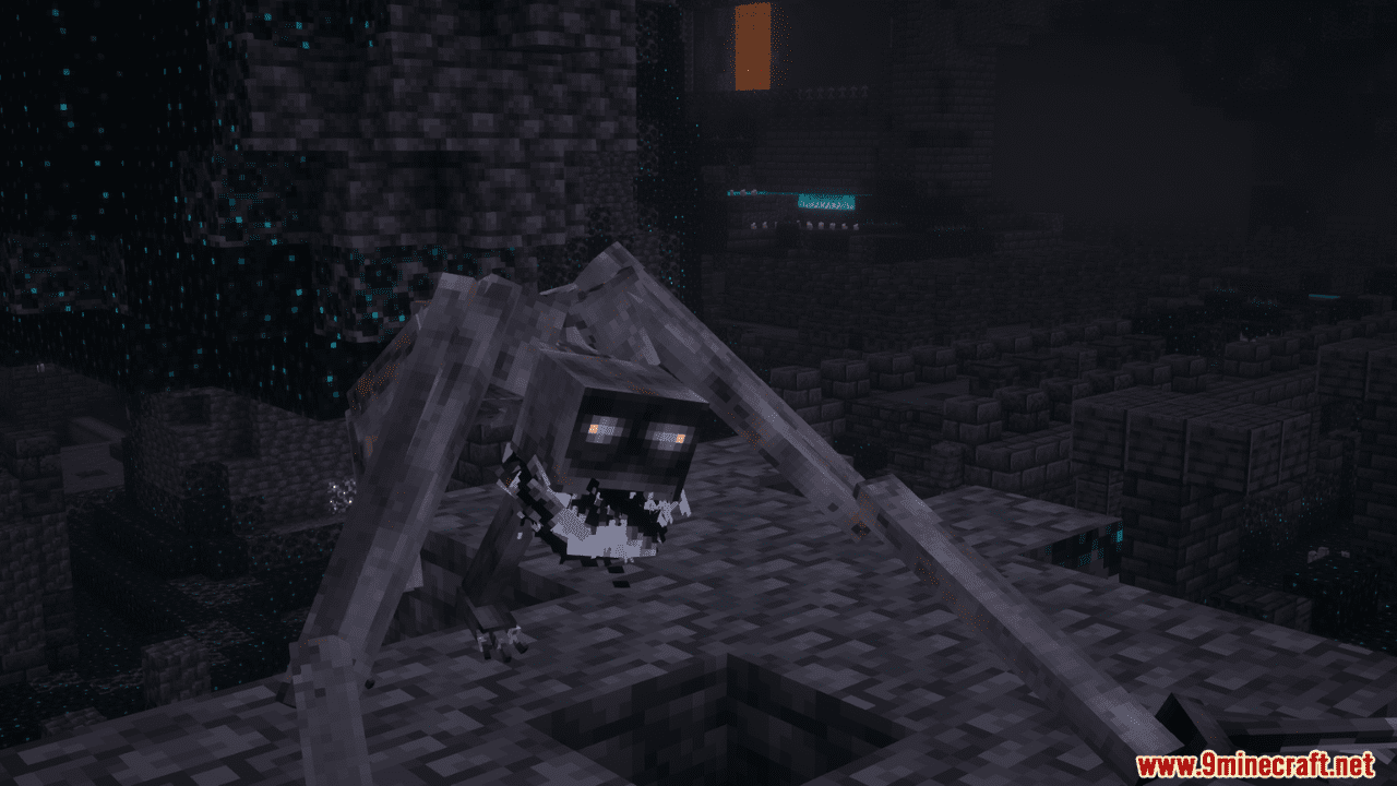 image 6 for  The Rake Dweller Mod (1.19.2) - Вражеские гуманоиды охотятся на игроков.