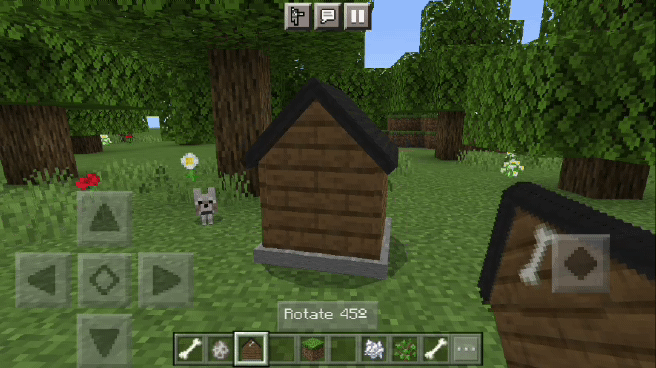 image 1 for Дополнение Wolf Forever (1.20) - MCPE/Bedrock Mod