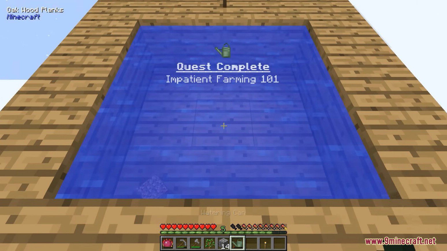 description_5 Modpack SkyExchange (1.10.2) - Start with a lawn block