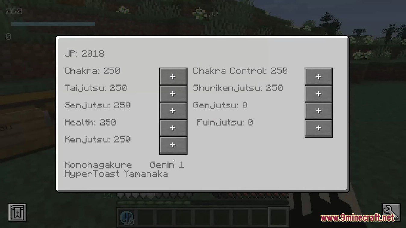 description_0 Noon's Naruto Mod 1.18.2 is one of the most Naruto-like mods.