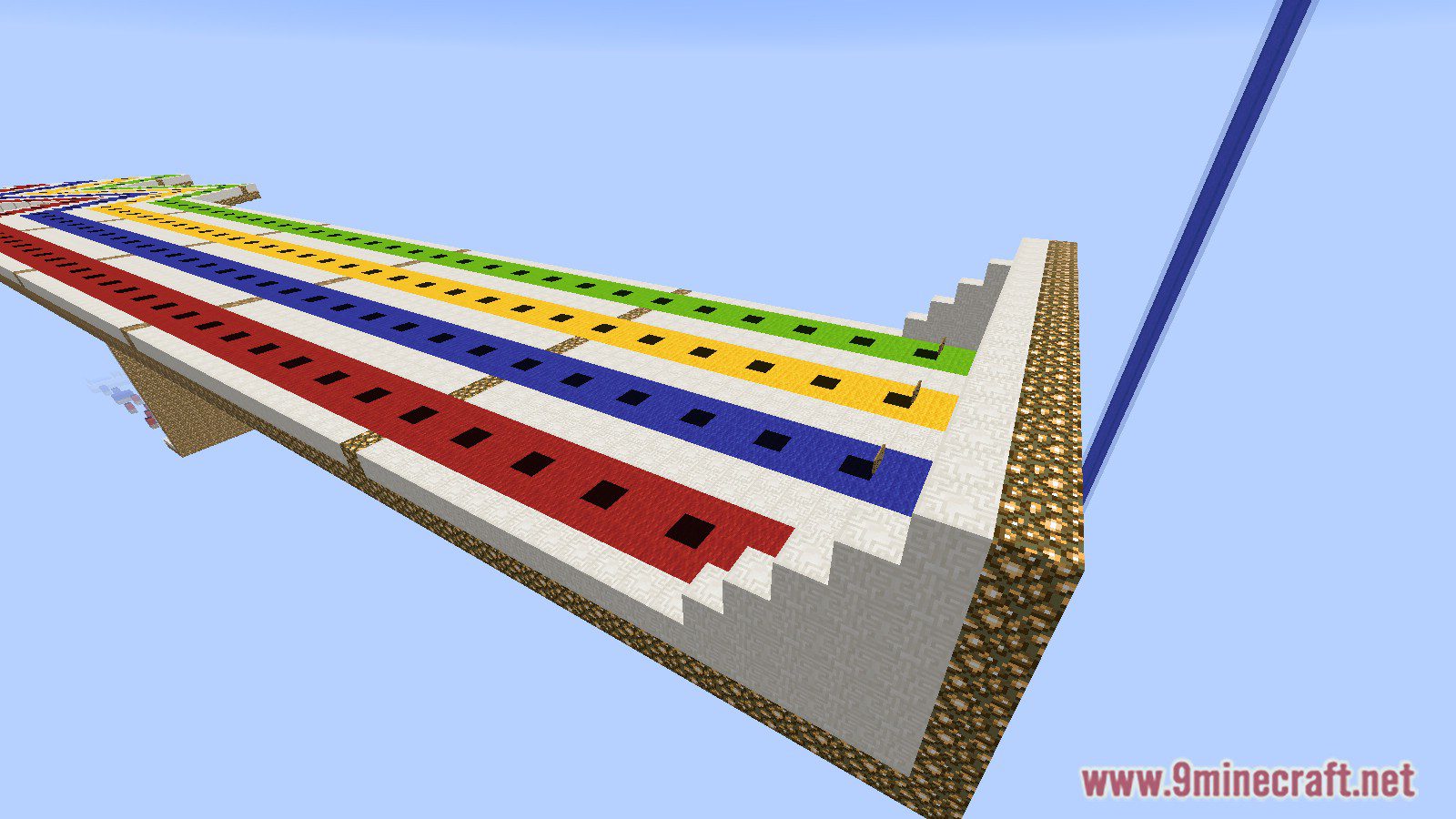 description_1 Карта Lucky Block Race для Minecraft (1.20.4, 1.19.4).