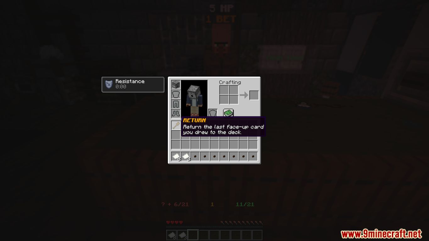 description_6 Mapa de Resident Evil 7 para Minecraft Blackjack 1.15.2