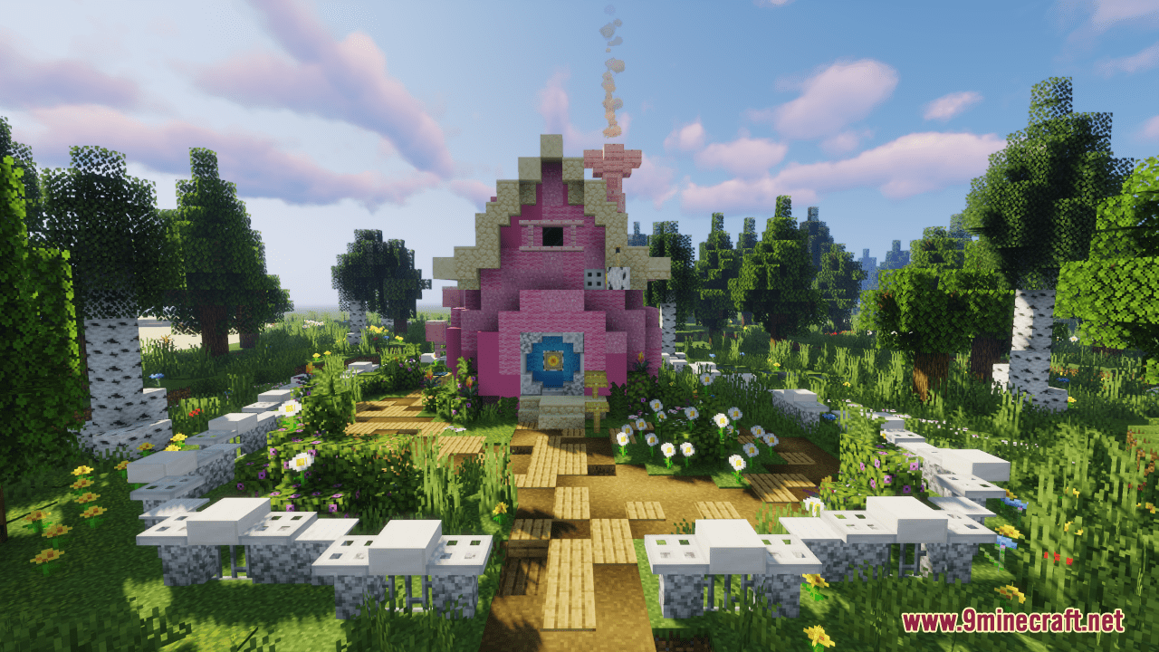 image 8 for Карта мира Смешарики (1.20.4) - Minecraft Tribute