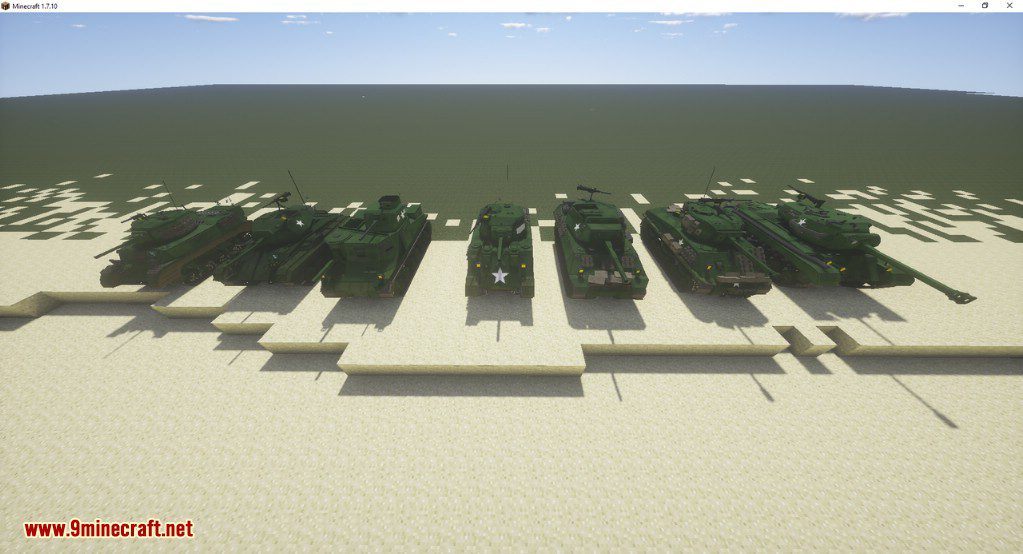 description_1 War 44 Content Pack 1.12.2 (Segunda Guerra Mundial, Guerra Fría)