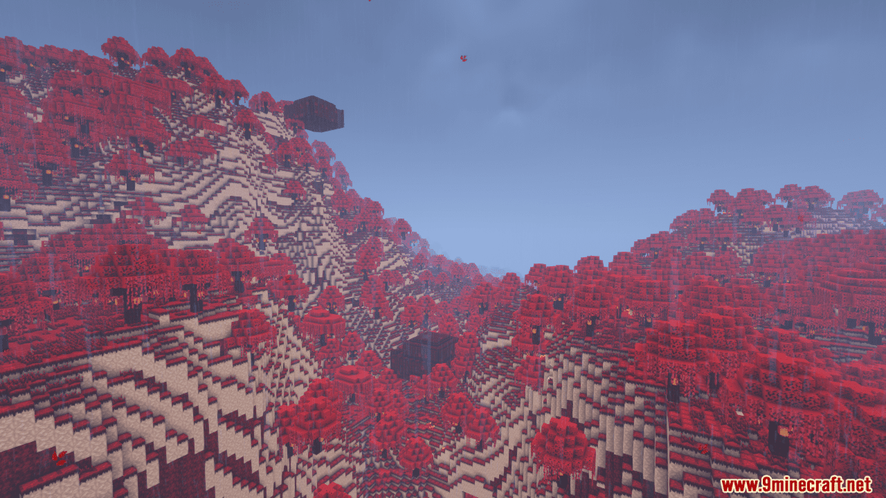 description_3 Heolic Dimension Mod (1.20.1) - Portals made of quartz, flint and glowstone