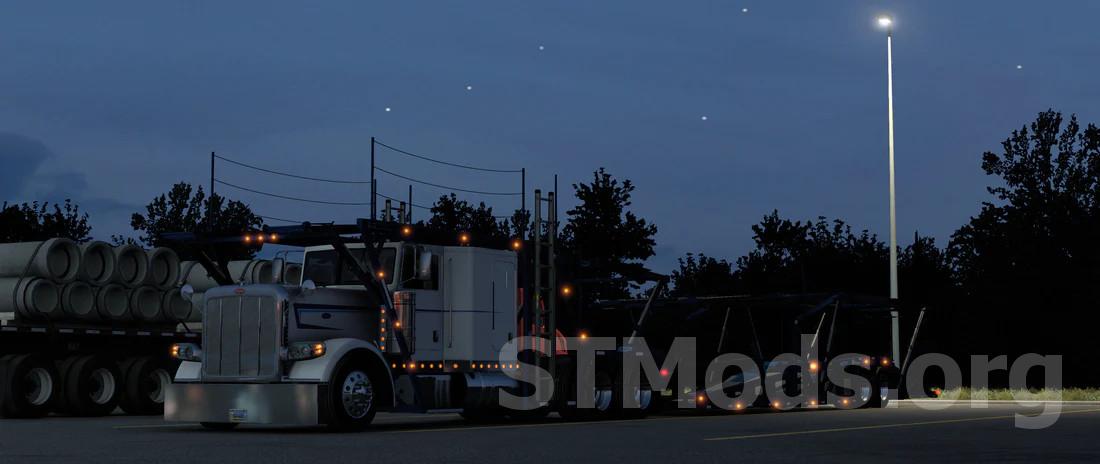 description_1 Peterbilt 389 Car Hauler