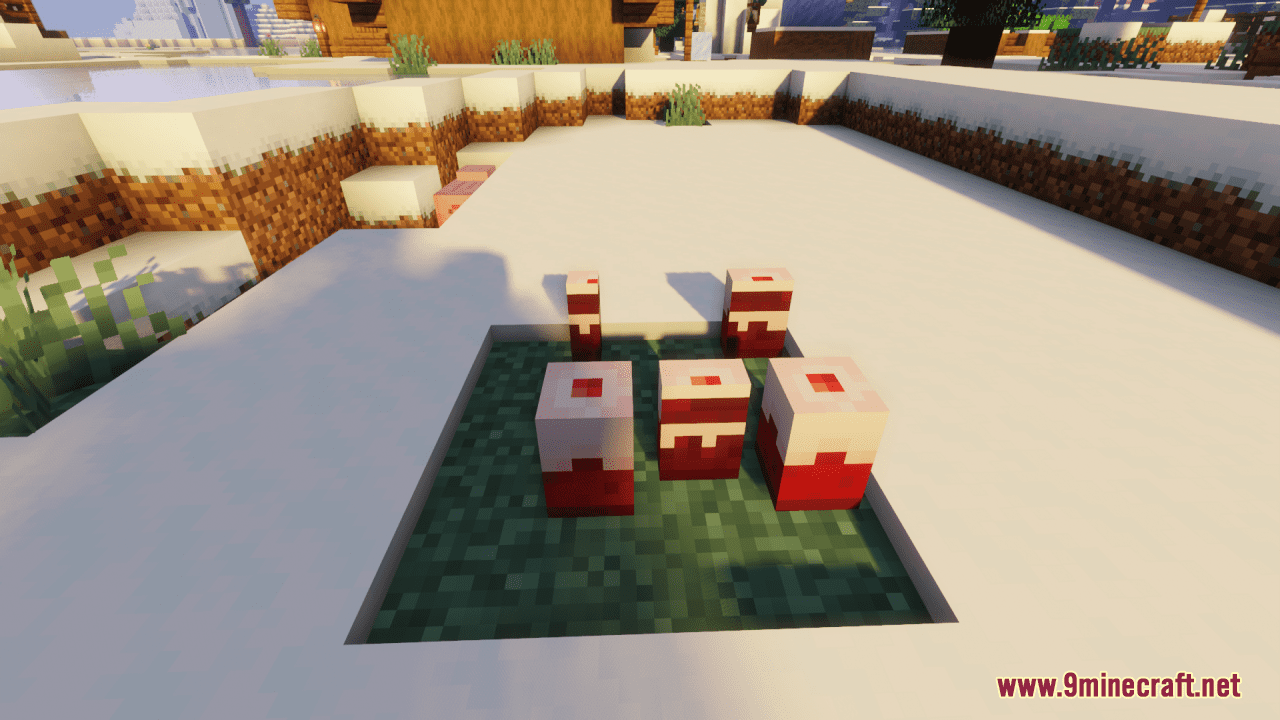 description_11 Mini Strawberry Cake Resource Pack (1.20.2, 1.20.1, 1.20, 1.19.4) - Набор текстур